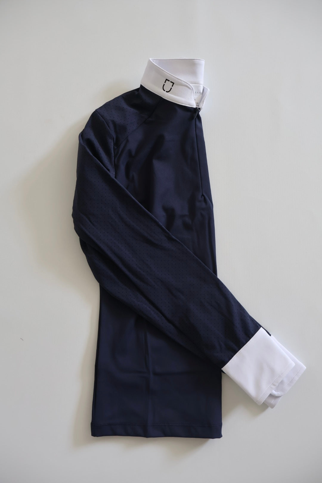 MiCo Perforeret langærmet - Navy
