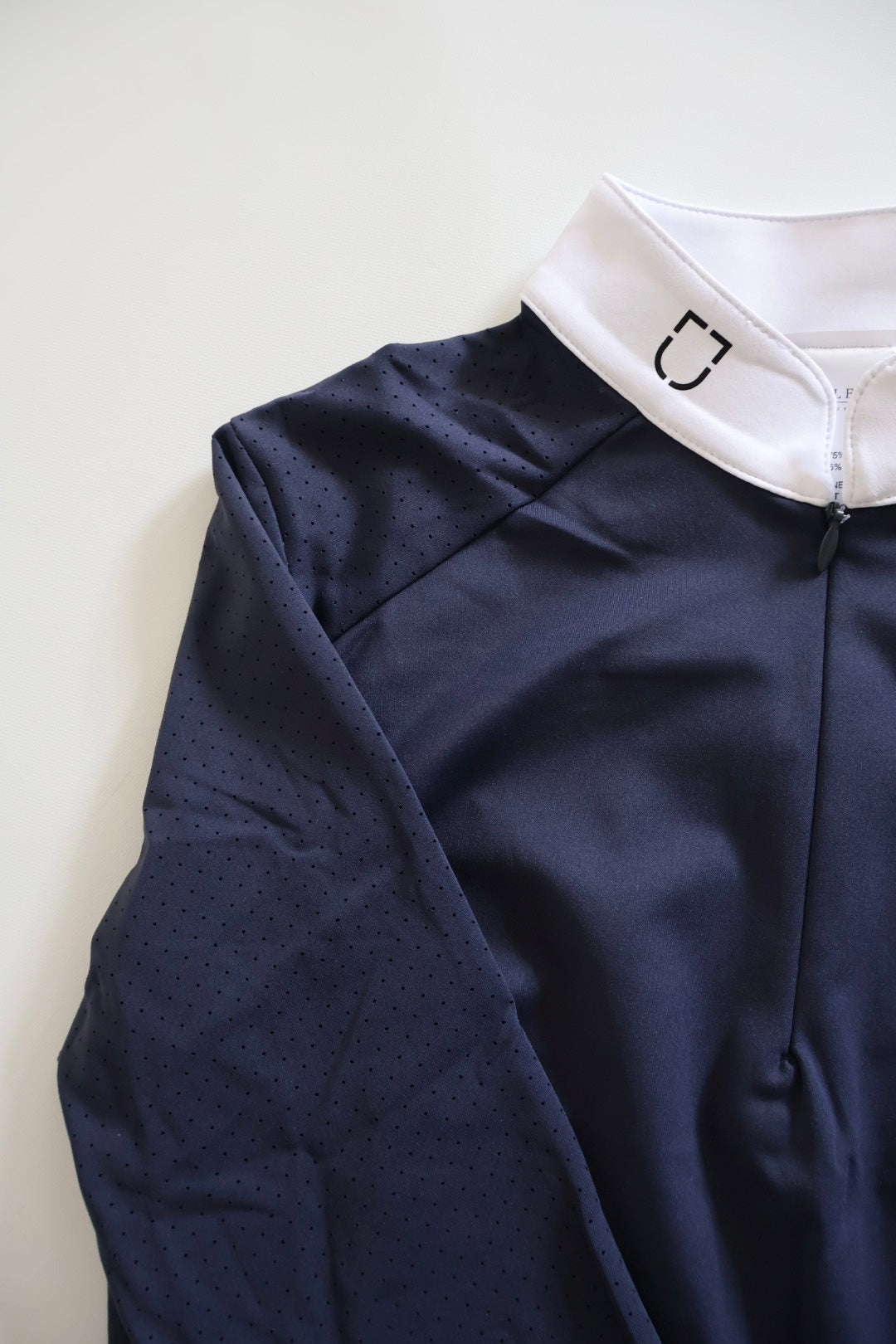 MiCo Perforeret langærmet - Navy